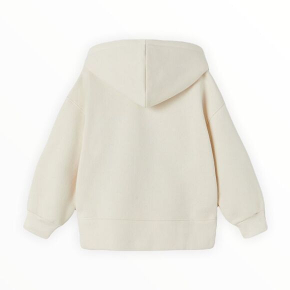 ZARA Kids | Cream | FELINE FLOCK SEQUIN SWEATSHIRT - Picture 2 of 4